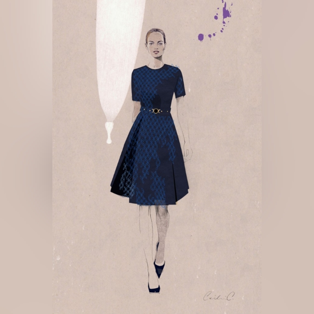 Estee Lauder Vintage 2013 Staff Dress Beauty Advisor Collection